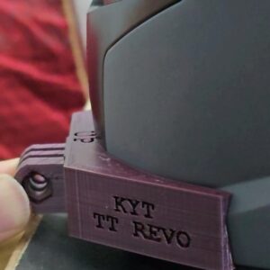 KYT TT REVO Custom Chin mount