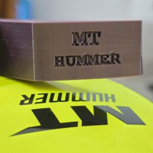 Alternative view of POV Chin Mount for MT Hummer
