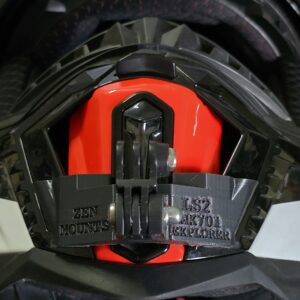 Alternative view of POV Chin Mount for LS2 MX701 Explorer Plus
