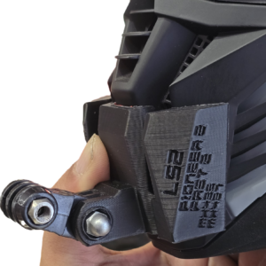 Helmet Chin Mount for LS2 MX436 Pioneer II & MX437 FAST II - Image 6