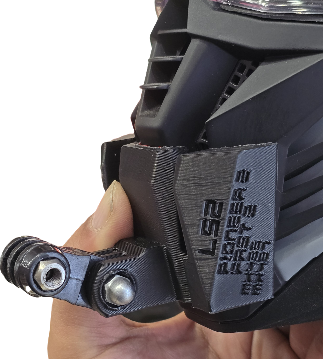 Helmet Chin Mount for LS2 MX436 Pioneer II & MX437 FAST II - Image 6