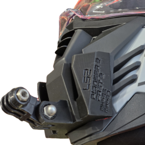 Helmet Chin Mount for LS2 MX436 Pioneer II & MX437 FAST II