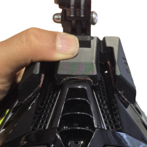 Helmet Chin Mount for LS2 MX436 Pioneer II & MX437 FAST II - Image 3