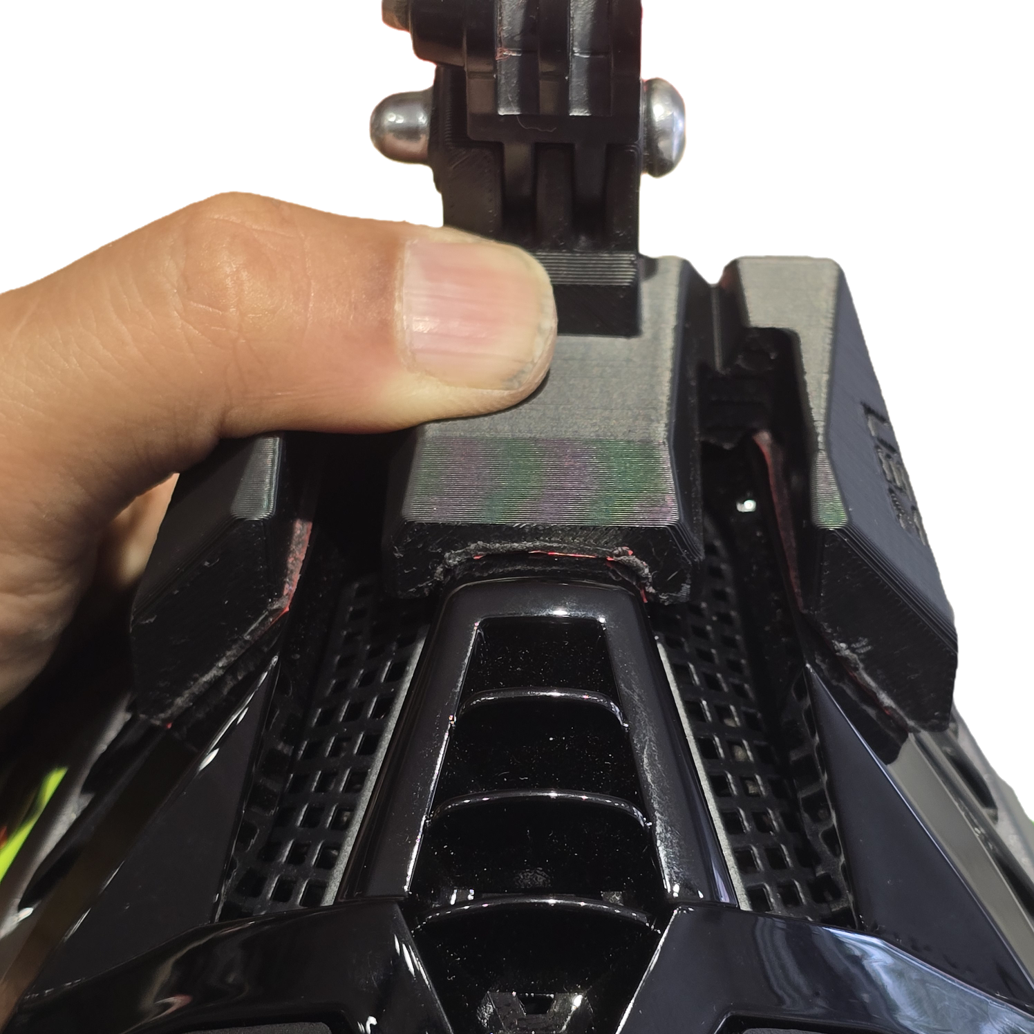 Helmet Chin Mount for LS2 MX436 Pioneer II & MX437 FAST II - Image 3