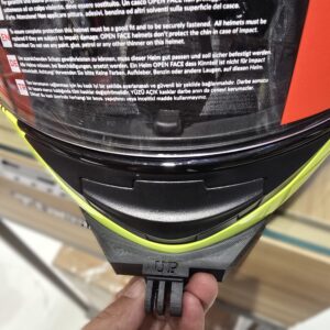 Alternative view of POV Chin Mount for LS2 FF352 Rookie