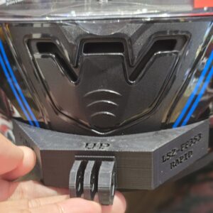 Alternative view of POV Chin Mount for LS2 FF353 Rapid