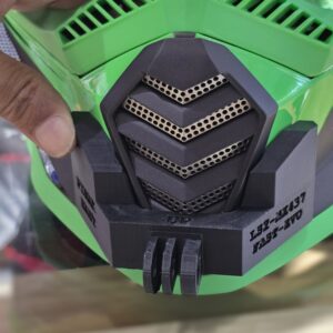 Alternative view of POV Chin Mount for LS2 MX437 Fast EVO