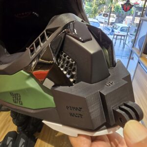 Alternative view of POV Chin Mount for LS2 MX700 Subverter