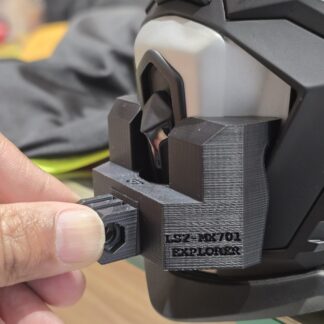 POV Chin Mount for LS2 MX701 Explorer Plus