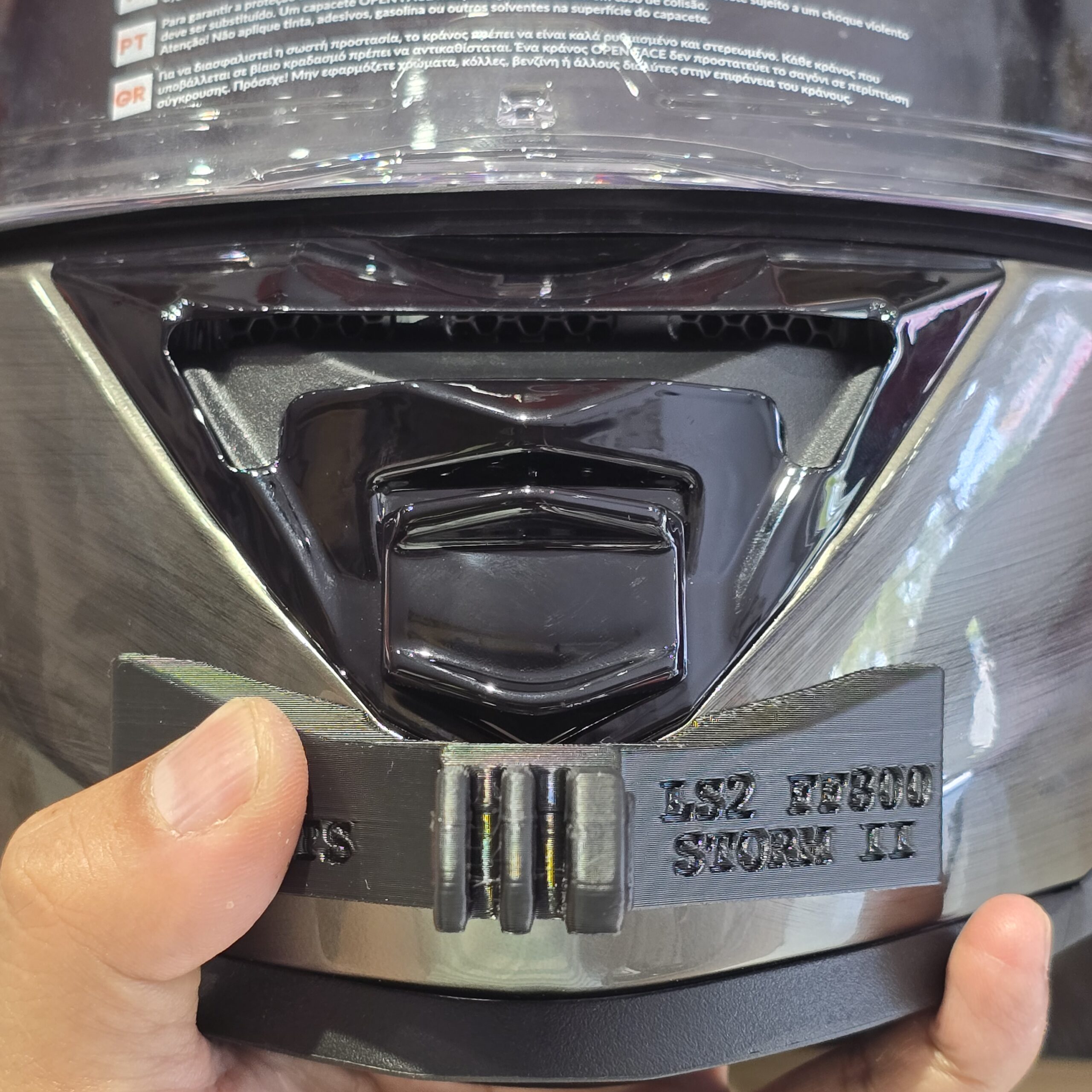 Helmet Chin Mount for LS2 FF800 STORM 2 - Image 2