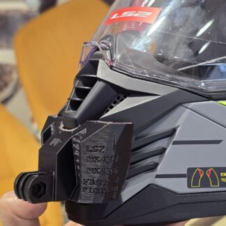 POV Chin Mount for LS2 MX436 Pioneer II & MX437 FAST II