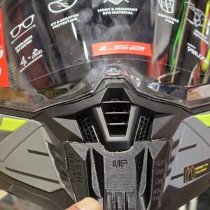 Alternative view of POV Chin Mount for LS2 MX436 Pioneer II & MX437 FAST II