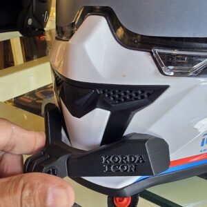 Alternative view of POV Chin Mount for KORDA ICON