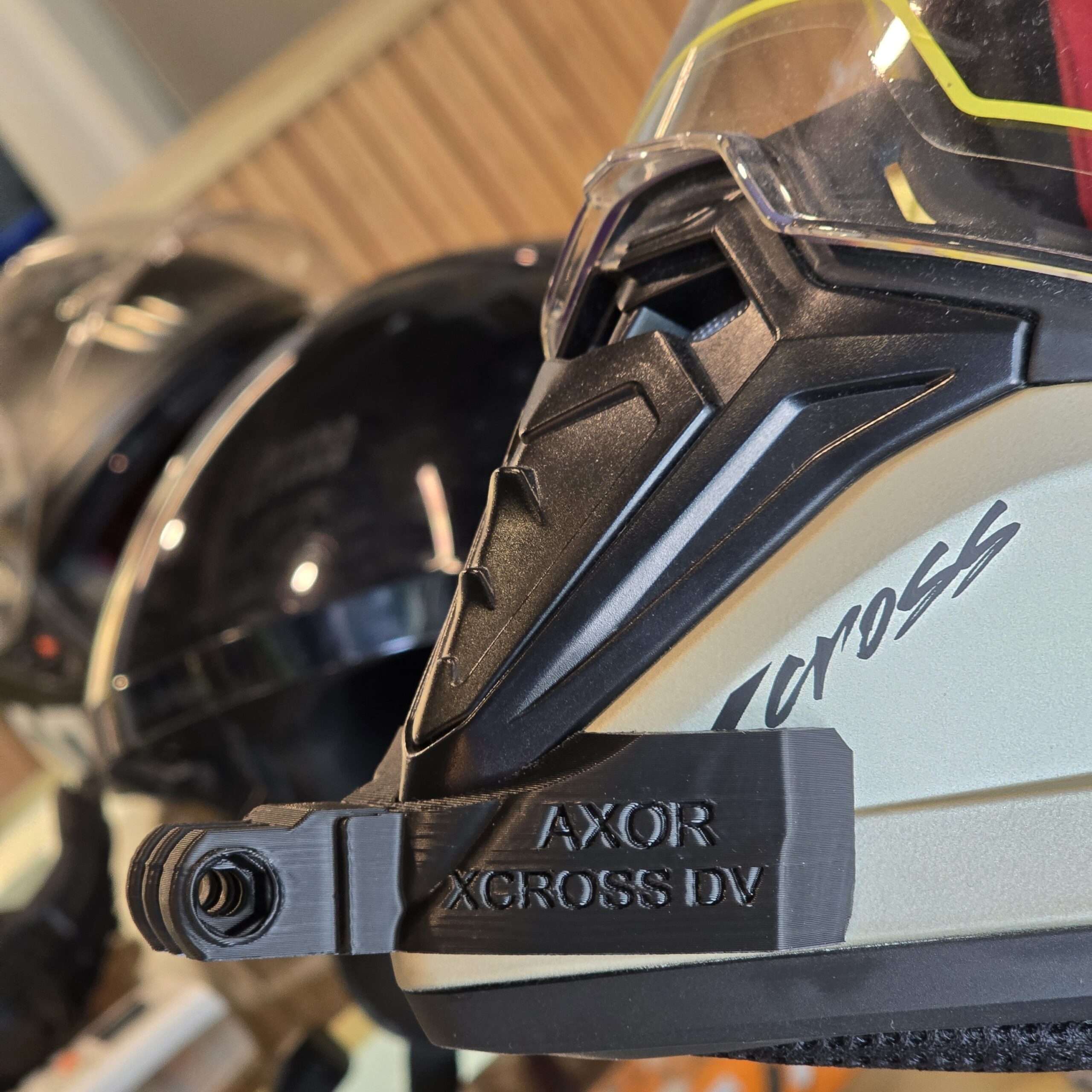 Helmet Chin Mount for AXOR XCROSS DUAL VISOR - Image 6