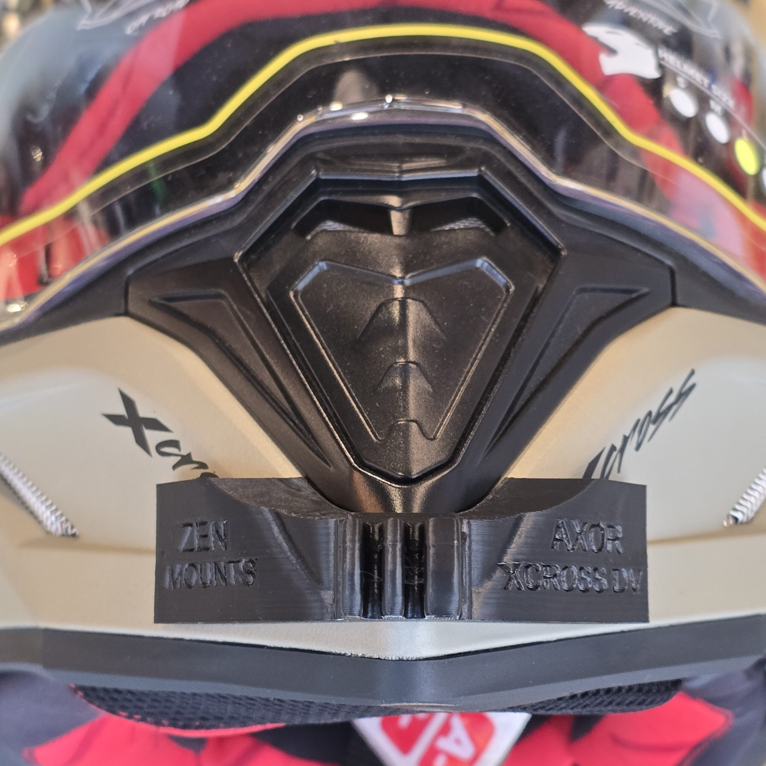 Helmet Chin Mount for AXOR XCROSS DUAL VISOR - Image 7