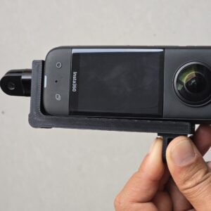 Insta 360 X3 horizontal mount