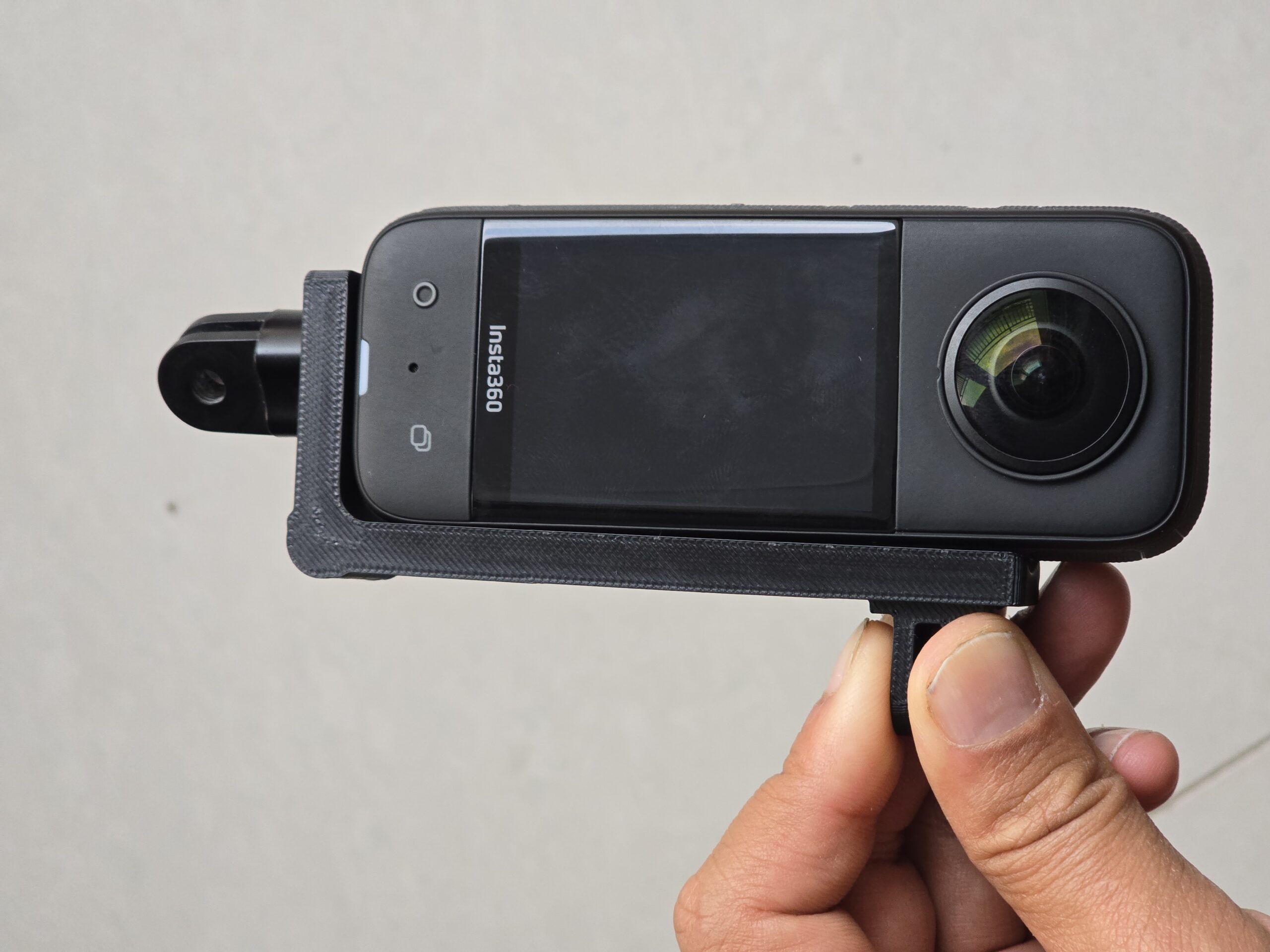 Insta 360 X3 horizontal mount