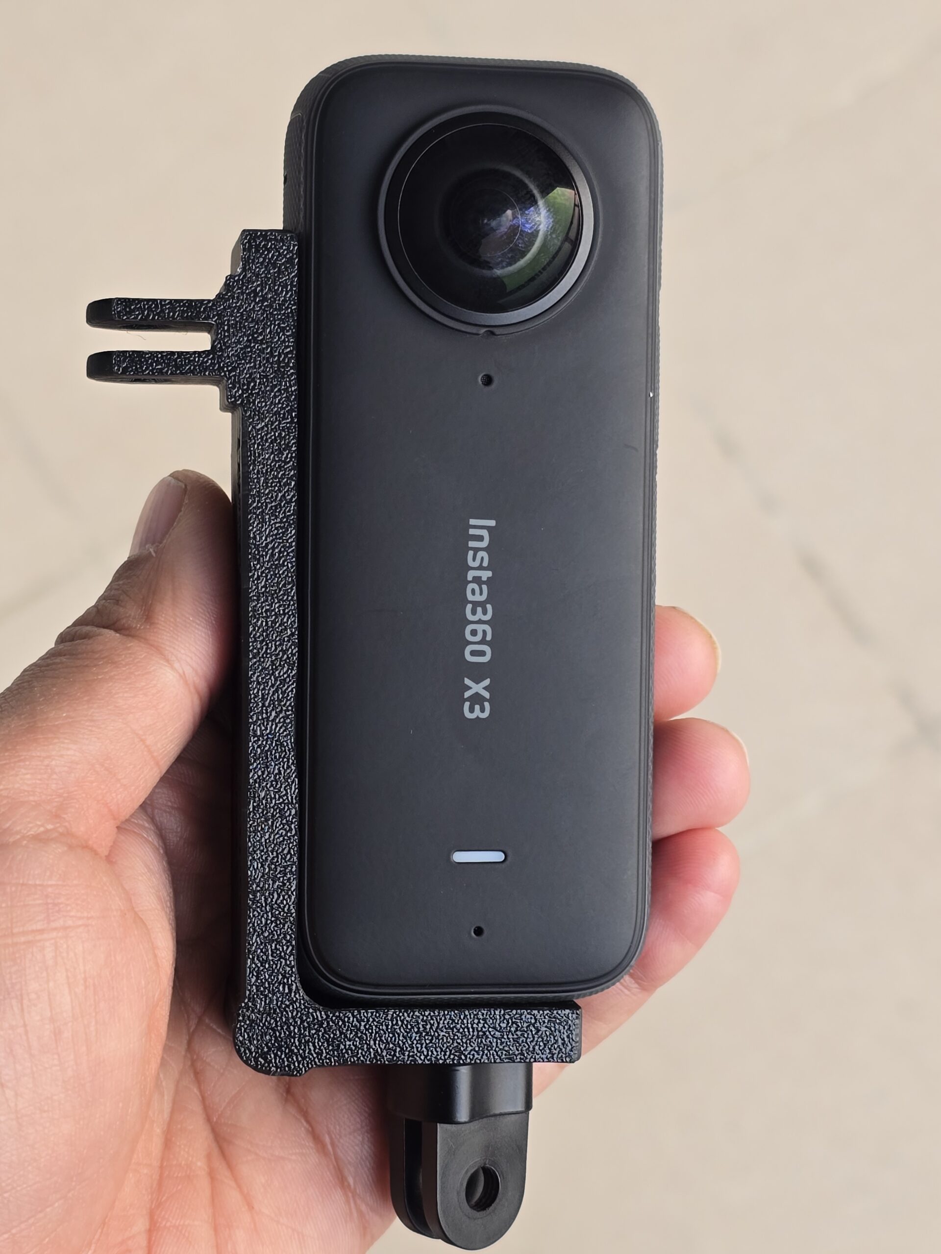 Insta 360 X3 horizontal mount