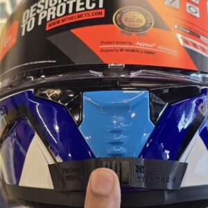 Alternative view of POV Chin Mount for MT THUNDER 4