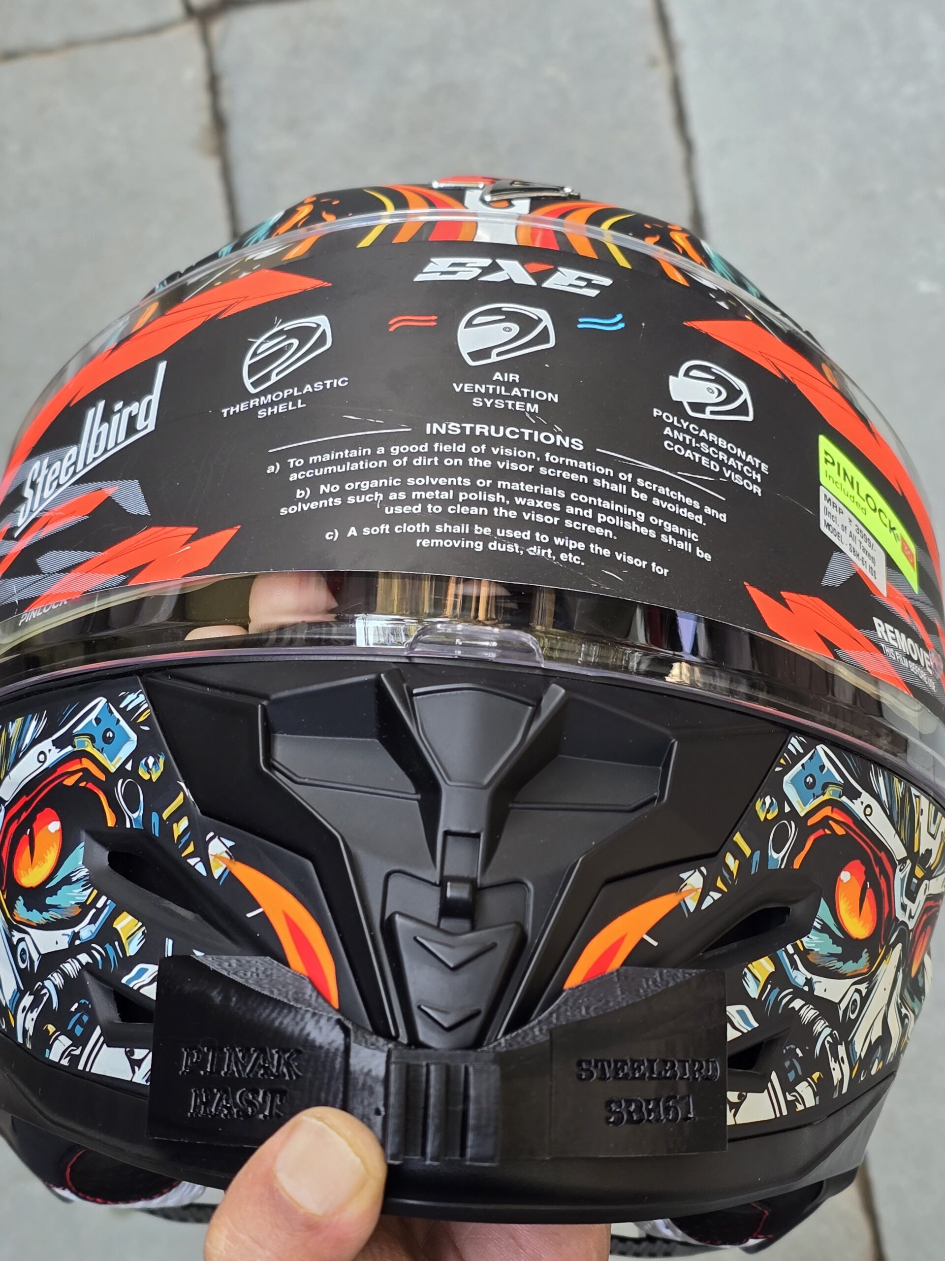 POV Chin mount for STEELBIRD SBH61 SXE - Image 4