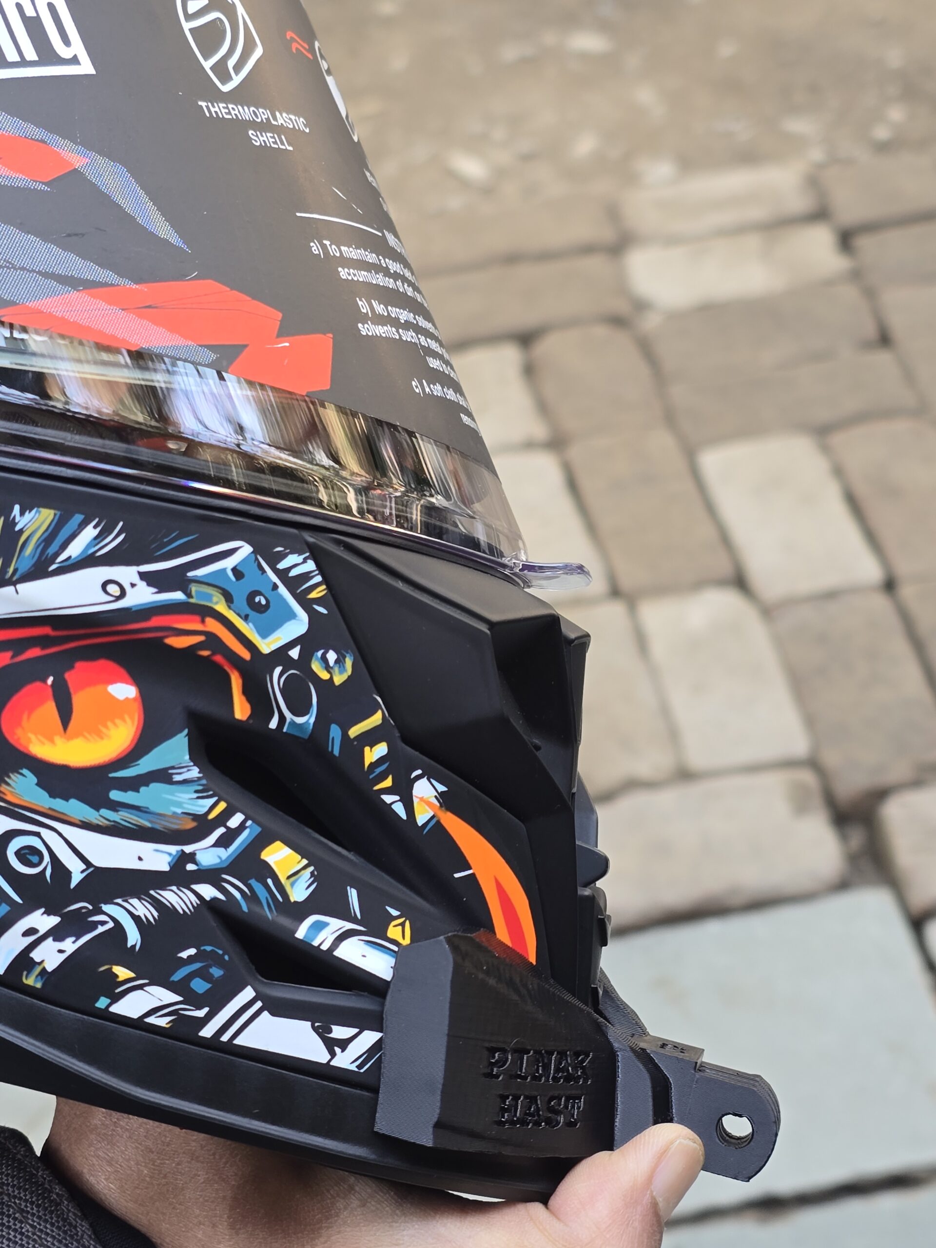 POV Chin mount for STEELBIRD SBH61 SXE - Image 3