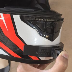 Alternative view of POV Chin Mount for KYT NZ Race